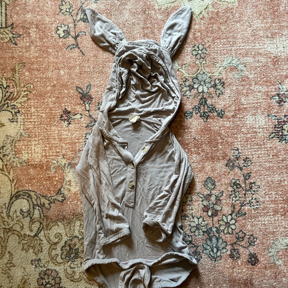 Bunny ear body suit